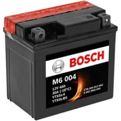 BOSCH YTX5L-BS MOTOSİKLET AKÜSÜ M6004 BOSCH YTX5L-BS MOTOSİKLET AKÜSÜ M6004